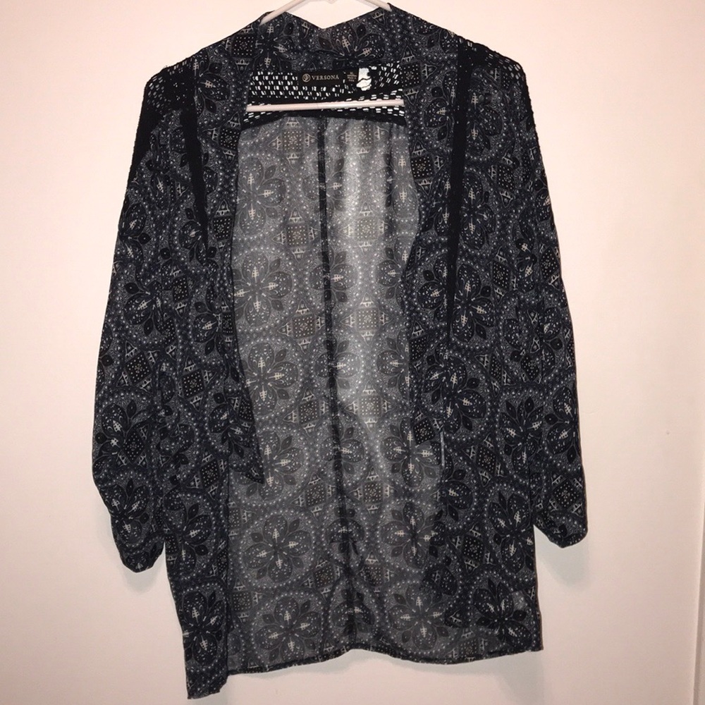 Blue Versona Cardigan